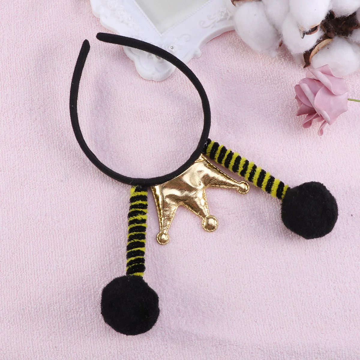 

1pcs Headband Ant Fly Ladybug Hair Hoops Antenna Hair Band Party Hair Accessories for Kids