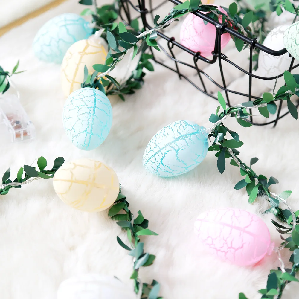 

Пасхальное украшение, имитация фонарей из ротанга, семейное освещение, праздничная вечеринка, Крытый батарейный блок, светодиодные фонари