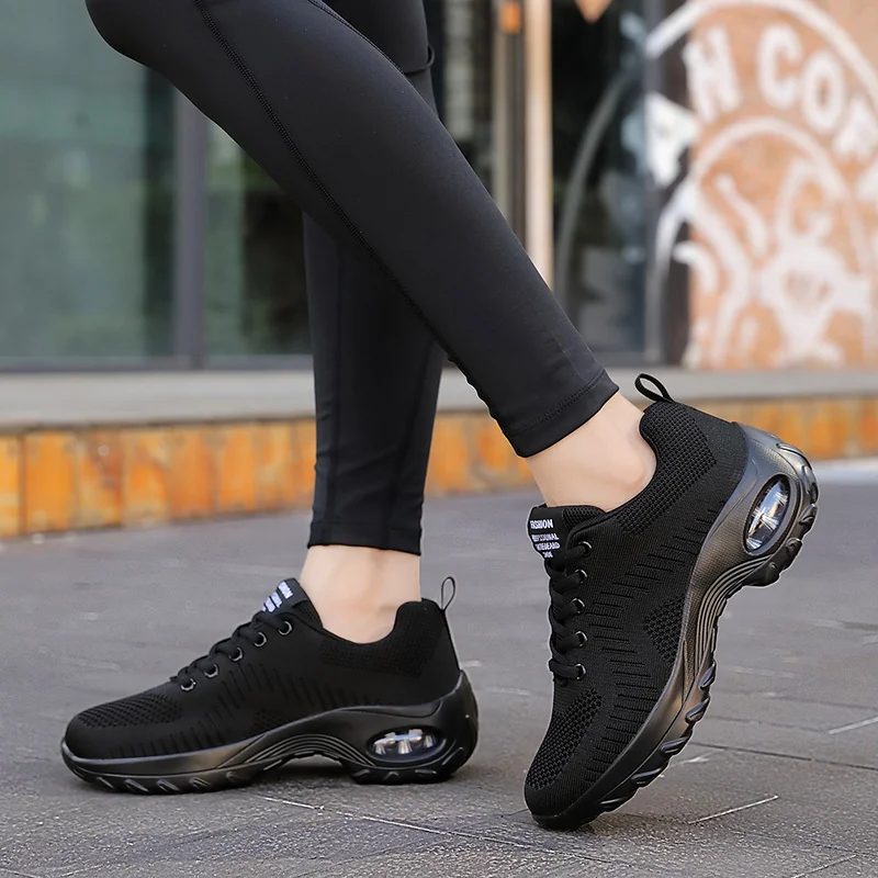 

Anti Slip Sneakers Platform Trainer Ladies Sport Shoes For Women Branded Running Shoes Women Air Sports Shoes For Women Tennis