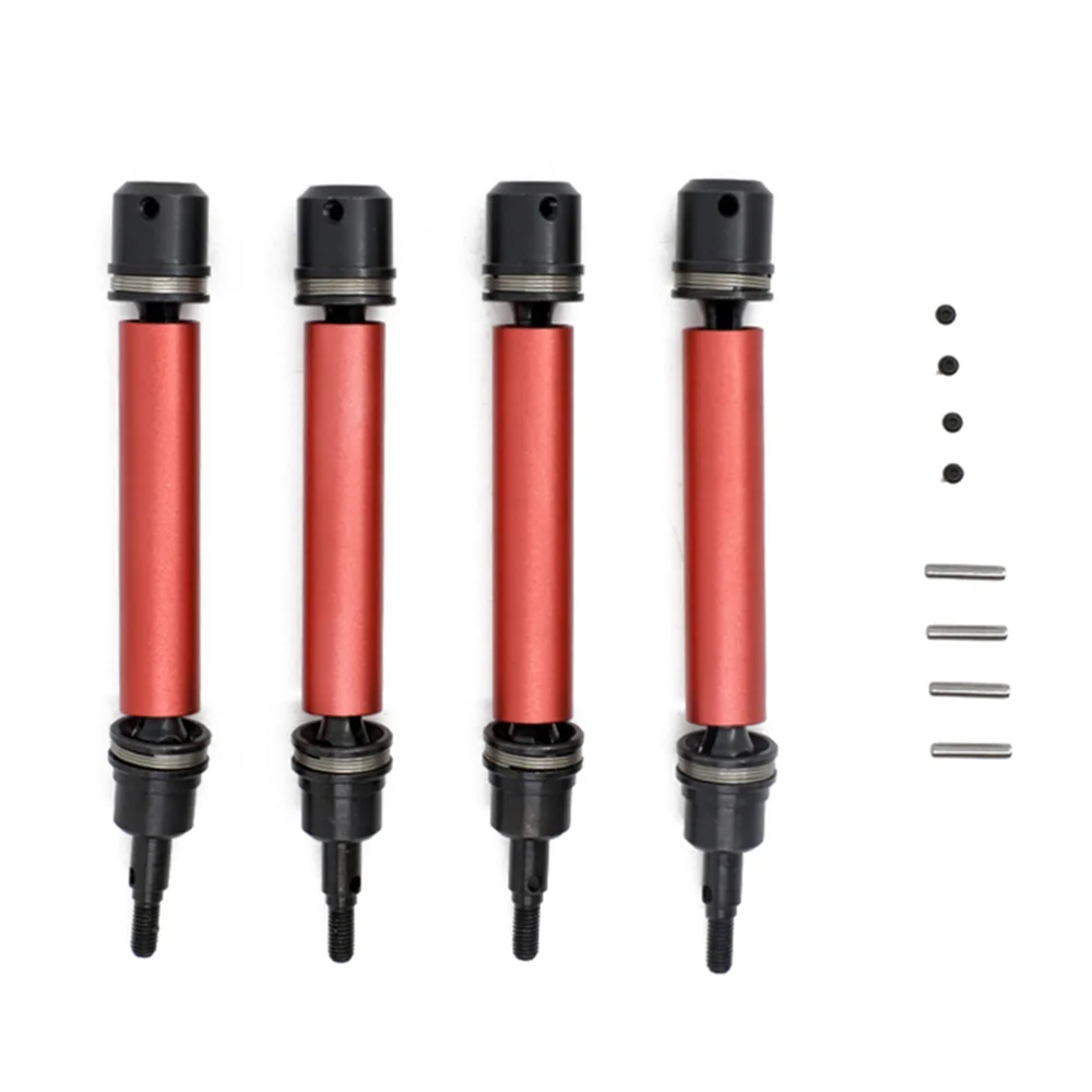 

4Pcs Front and Rear Drive Shaft CVD for Arrma 1/10 Granite Senton Big Rock Vorteks Typhon Upgrade Parts,2