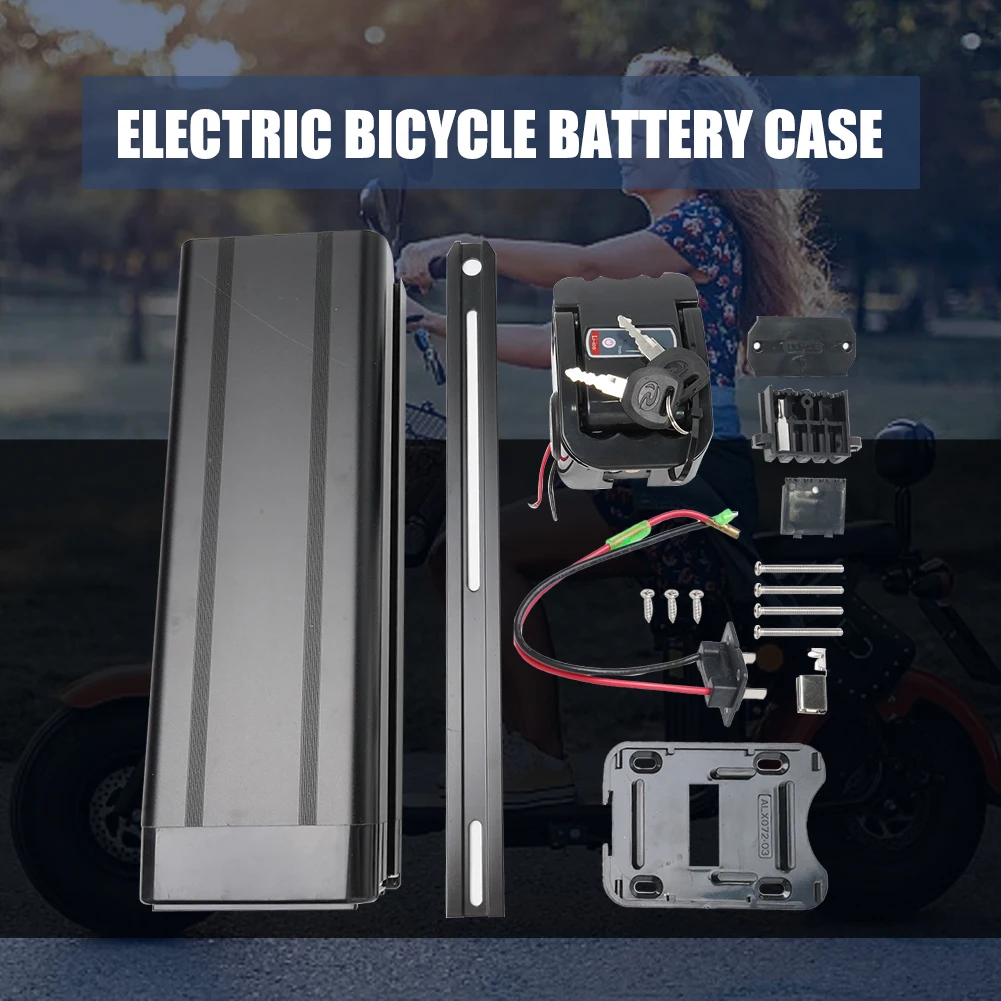 

E-Bike Battery Box 390*110*76mm Plastic Case For 48V Large Capacity 1865 Plastic Case For 48V Large Capacity 1865