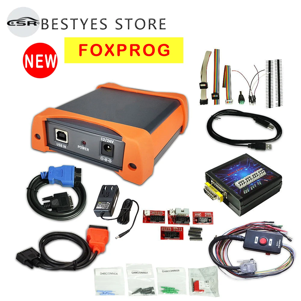 

2023 Newest Version FoxPROG ECU TCU Clone & Chip Tuning Tool Original FOXPROG No Need to Activate Support Multi-Types Vehicles