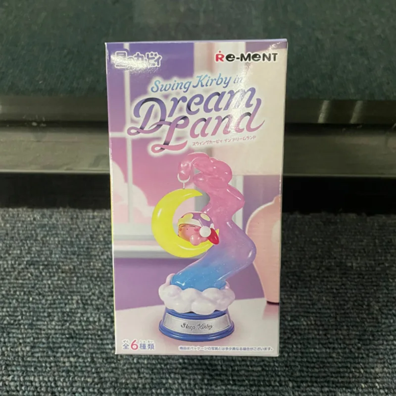1 шт. в коробке аниме качели случайном стиле Kirby in dreamland кавайная миниатюрная сцена