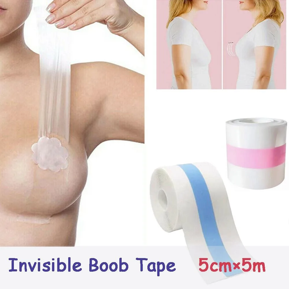 

Невидимая прозрачная лента для подтяжки груди, 5 м