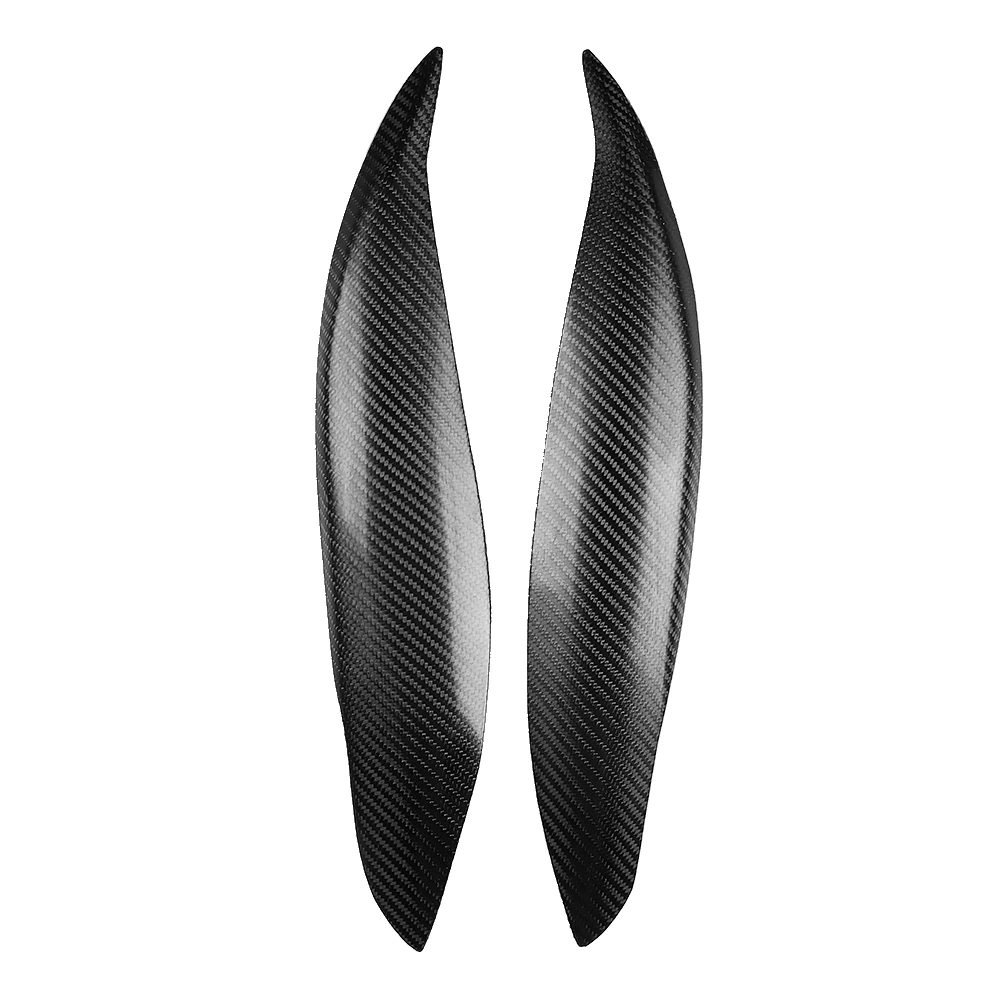 

1 Pair Carbon Fiber Car Headlight Eyebrow Eyelid Fit for Honda Civic 99-00 Car Modification Headlight Headlight Headlight
