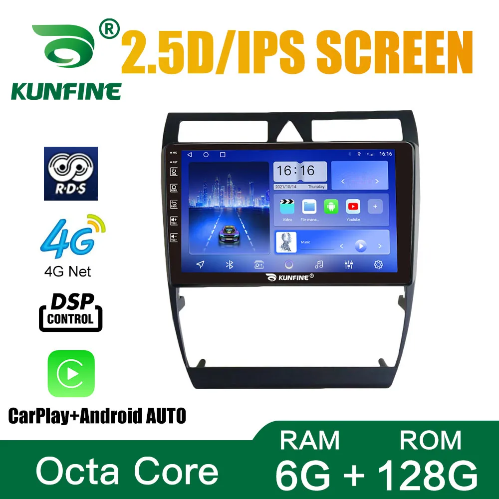 

Автомобильный радиоприемник для Audi A6 2004 Android 10,0 Восьмиядерный автомобильный DVD GPS-навигатор плеер без примесей автомобильный стерео головное устройство