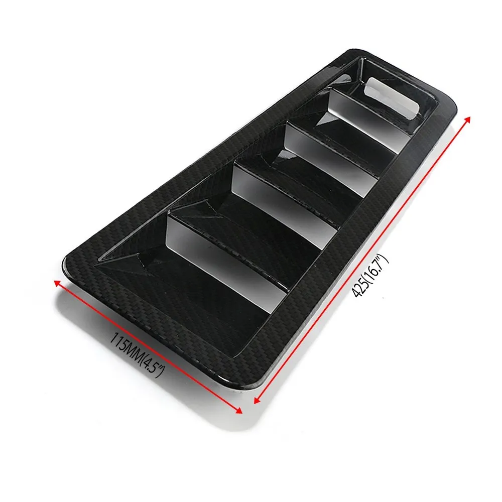 2 шт. Универсальный Автомобильный капот Овальный Стайлинг решетка