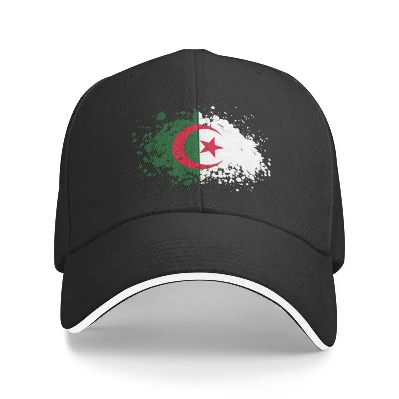 

New Punk Algeria Motorcycle Baseball Cap Men Women Breathable Algerian Patriotic Dad Hat Sports