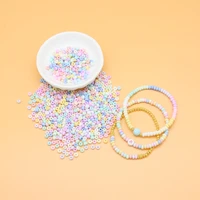 3mm 4mm matte macarons charm czech glass seed beads diy bracelet necklace beads for jewelry making diy earring necklace
