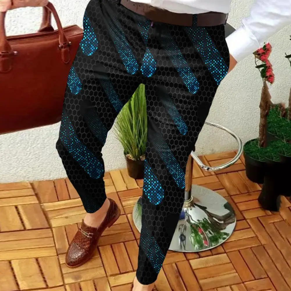 

Дышащие летние брюки до щиколотки с ярким принтом в стиле ретро