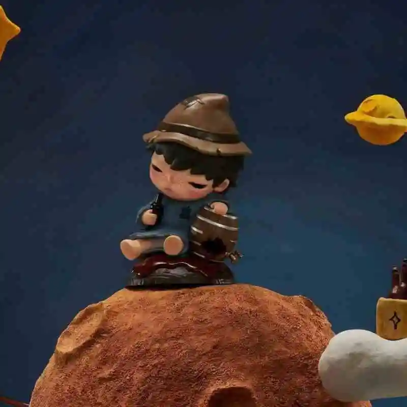 Фото Оригинальная слепая коробка Hirono Hirono X Le Petit Prince Series Mysterious Box Little Prince Co Фирменная модель декора Модные игрушки в подарок №4