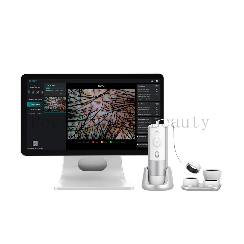 Новинка 2024 высокое качество HD сканер волосяных фолликулов и кожи головы