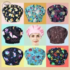 Ресторан отеля шеф-повар пышные шапки приготовления хлебобулочных изделий Кепки унисекс питания Рабочая шляпа с принтом с героями мультфильмов кафетерий Кепки, оптовая продажа