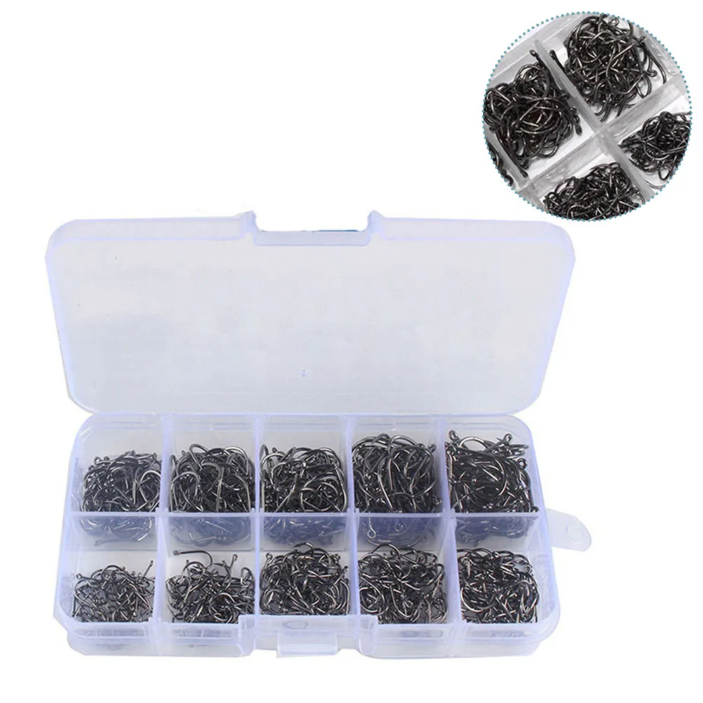 Набор рыболовных крючков набор 500 100 шт. металлический пластик 6*4 5*2 см стандартный