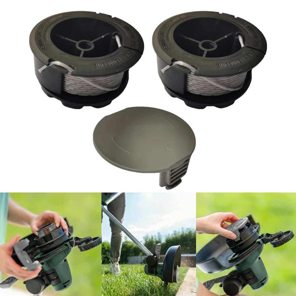 

Grass Line + Spool Cover SET For Bosch Universal Grass Cut 18/18-26/18-260 Grass Trimmer Garden Replacement Tool