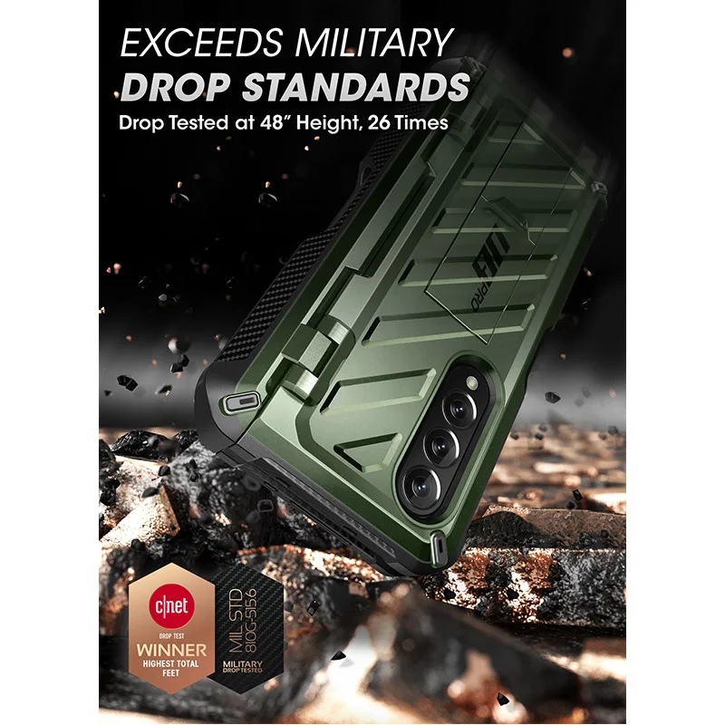 SUPCASE для Samsung Galaxy Z Fold 4 чехол телефона (2022) UB Pro полноразмерный двухслойный прочный