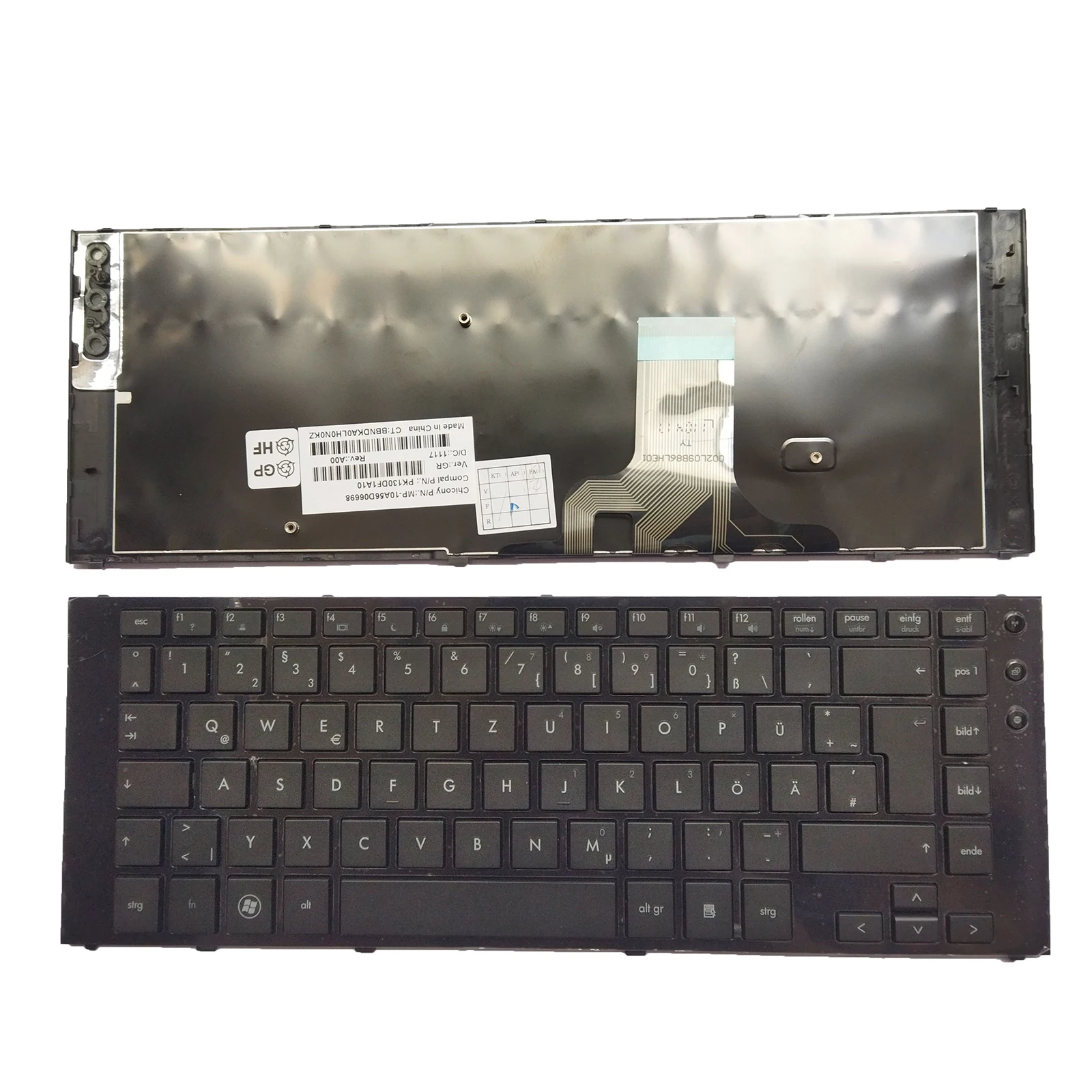 Новая клавиатура для ноутбука HP Probook 5320 5320m 618843-001 GR черная с рамкой