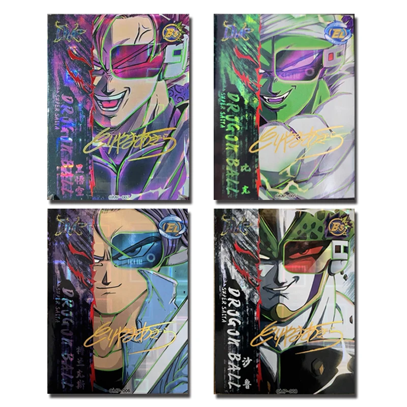 

Anime Dragon Ball Son Goku Piccolo Omp Card 50 Weaving Game Collection Rare Card Children's Toys Boy Birthday Christmas Present