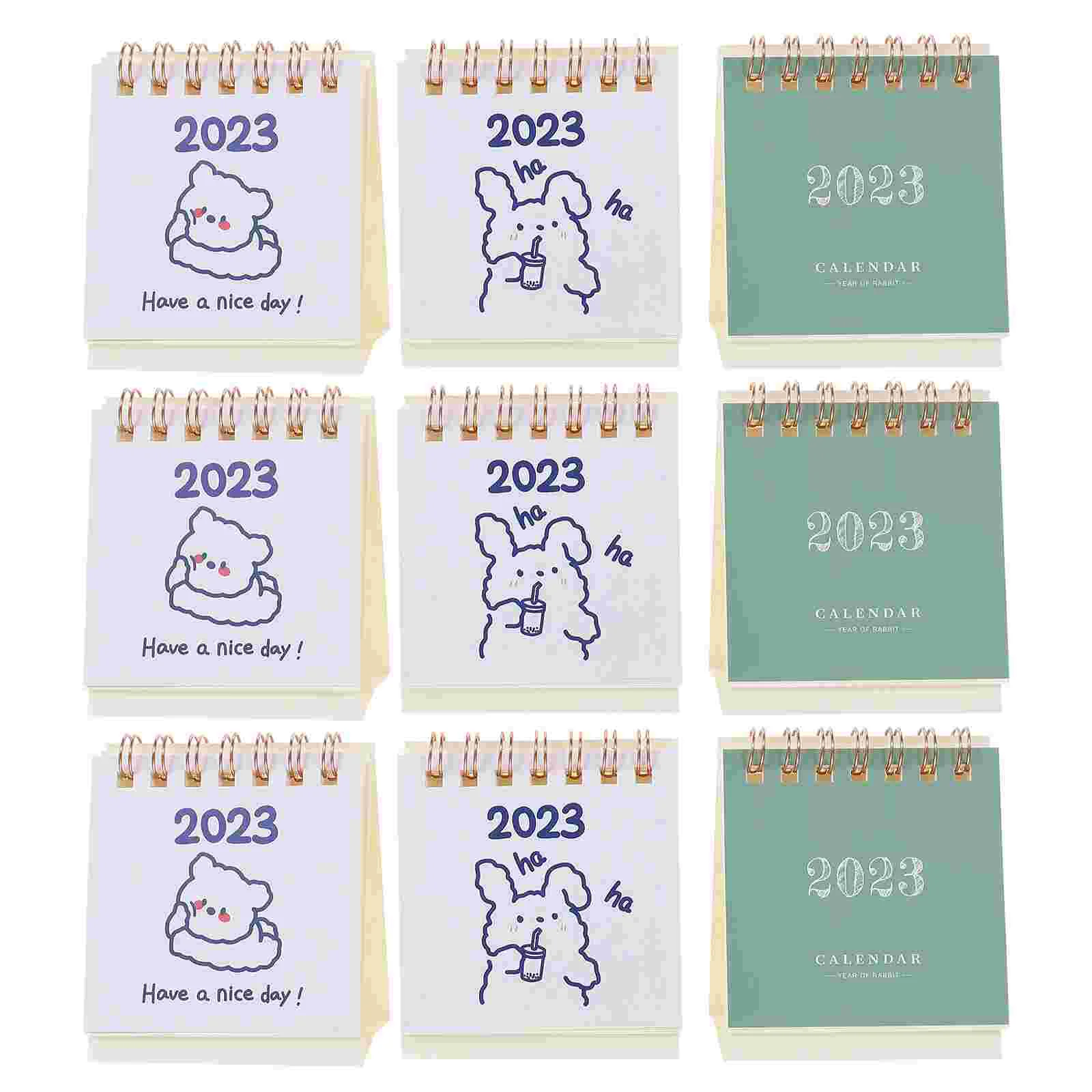 

Calendar Table Desk Desktop Office Home Convenient Standing Binding Chinese Stand Wire Month Planner Schedule Monthly Up Paper