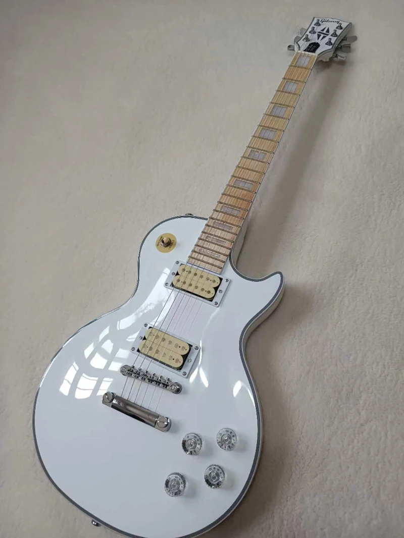 

In stock- LP electric guitar, Maple fingerboard, nickel-chromium hardware, les paul guitar