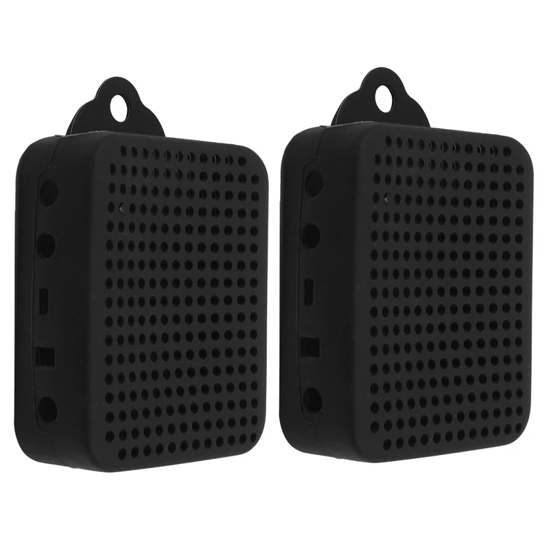 

NEW-2X защитный силиконовый чехол для Jbl Go 2 Go2 Bluetooth динамик защитный чехол с карабином-черный