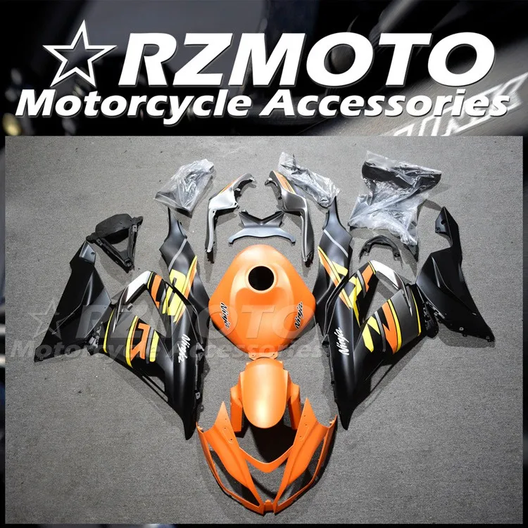 

Injection New ABS Fairings Kit Fit for Kawasaki Ninja ZX-6R 636 599 2013 2014 2015 2016 2017 2018 13 14 15 16 17 18 Matte Orange