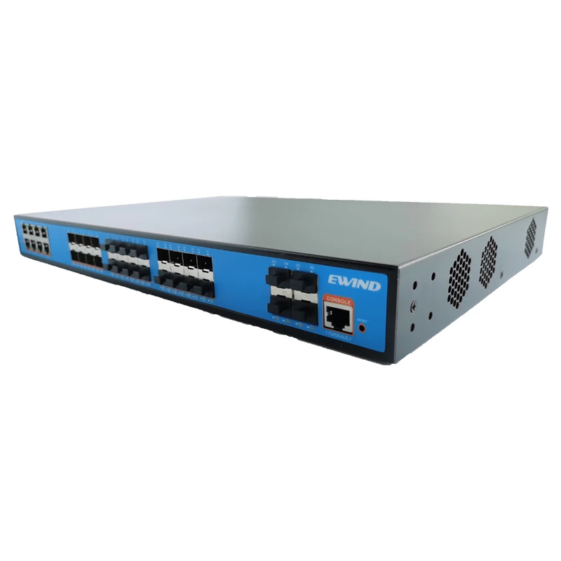 

L2 Full Gigabit 36 Port Fiber Managed Ethernet Switch + 8 Port RJ45 + 10G 4 Port SFP