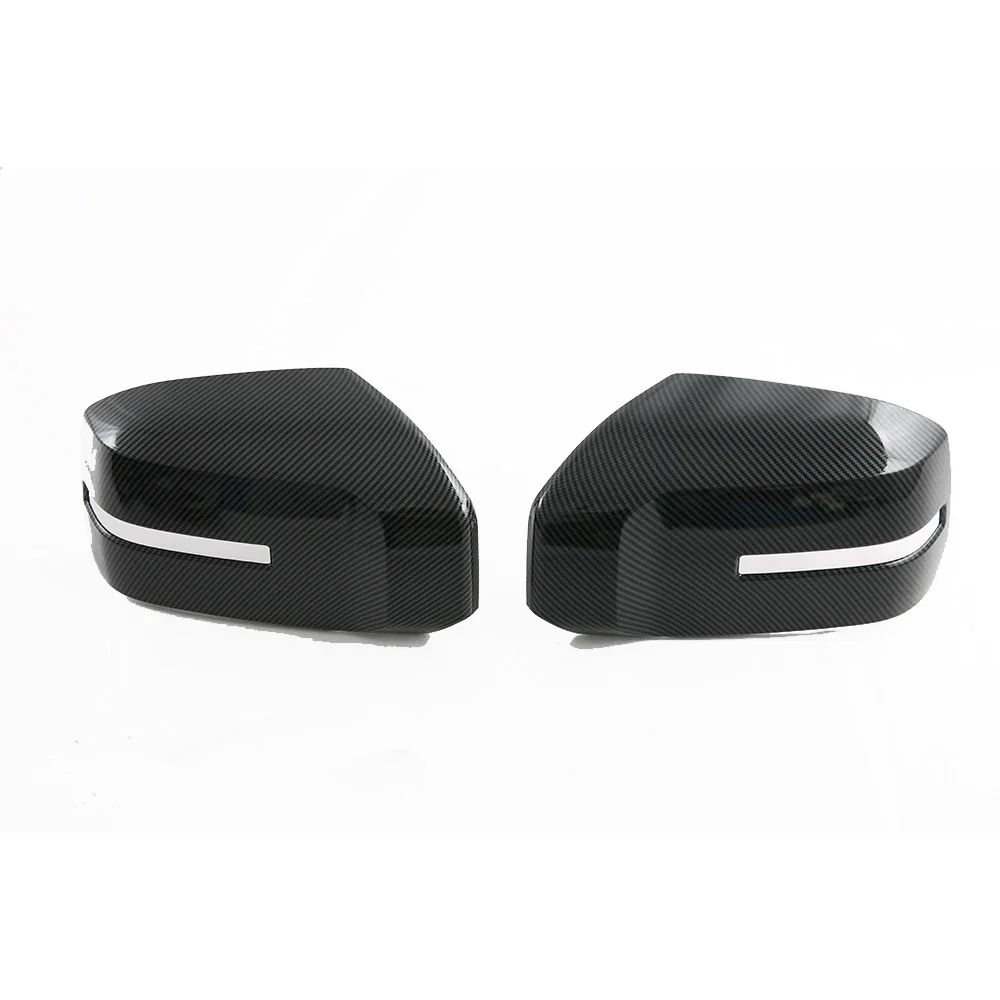 Наклейки для автомобиля углеродное волокно хромированная защита заднего вида 2024