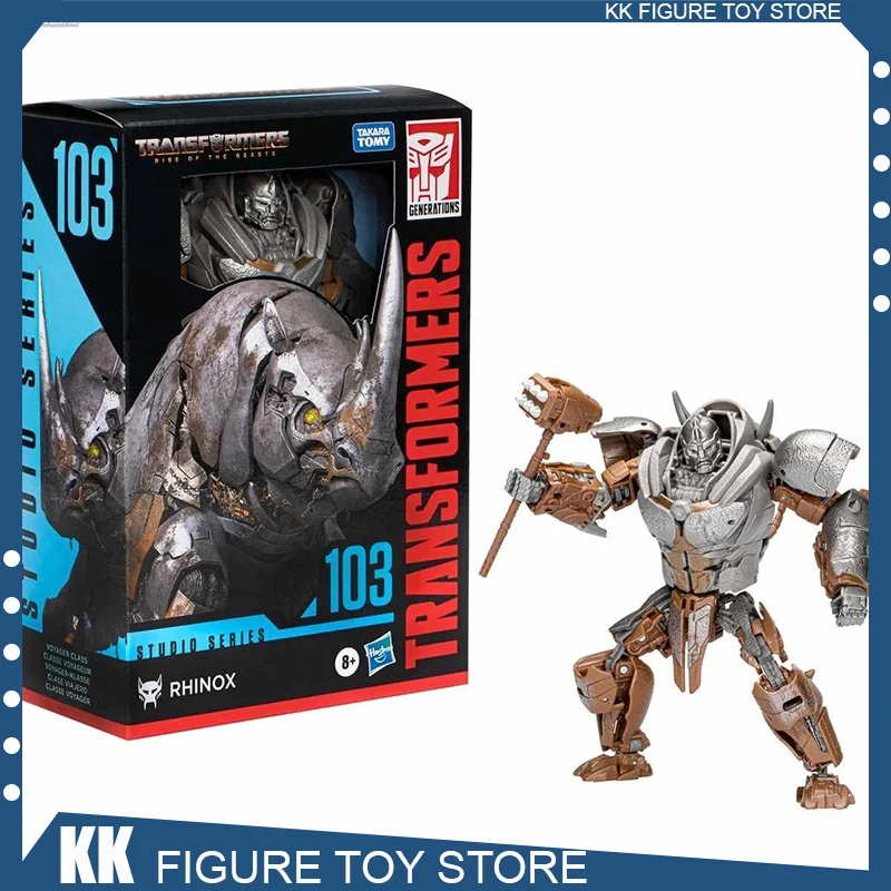 

Аниме Фигурка трансформера из серии Ss 103 Voyager Rhinox Tf7, фигурка, статуя, модель, игрушка, коллекция, рождественский подарок