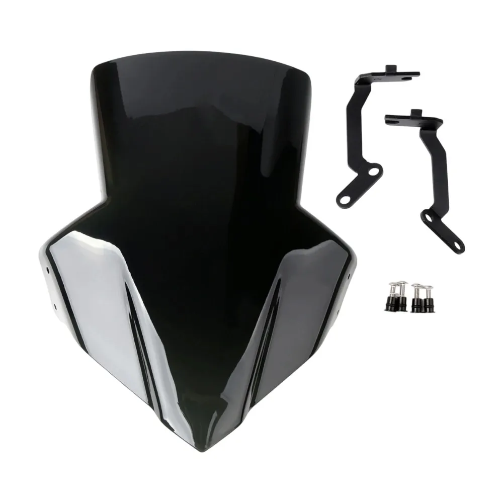 Фото Лобовое стекло MTKRACING для HONDA CB650F 2014-2017, переднее лобовое стекло мотоцикла, ветровые дефлекторы, лобовое стекло №2