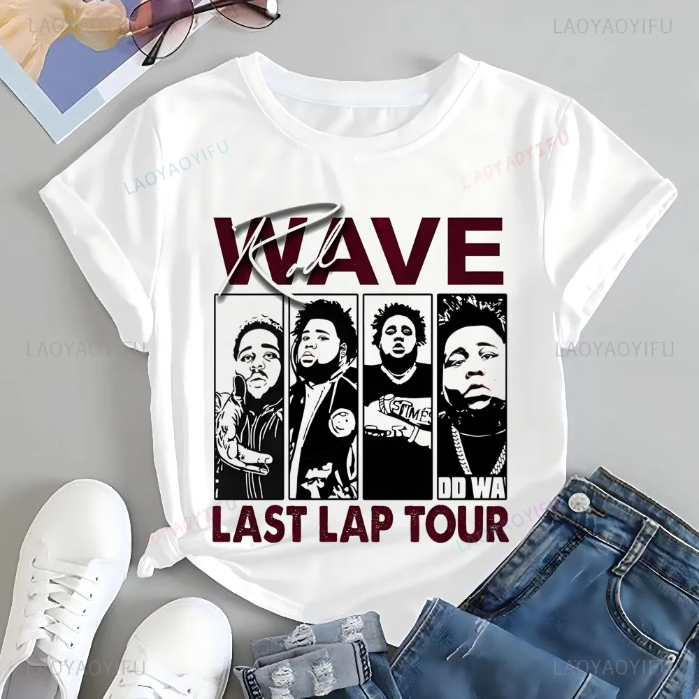 Повседневная модная футболка с принтом ROD WAVE топ Trend рубашка унисекс короткими