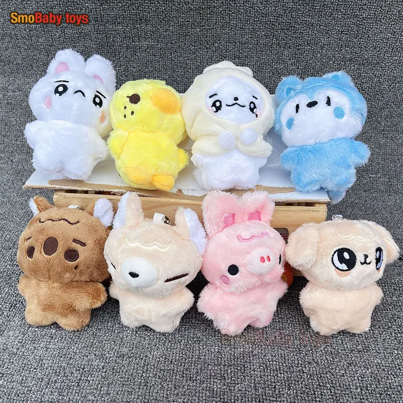 

Kpop Skzoo Plush Toys Stray Kids Li Longfu FELIX Plush Keychain Cute Stuffed Animals Keyring Pendent Gifts