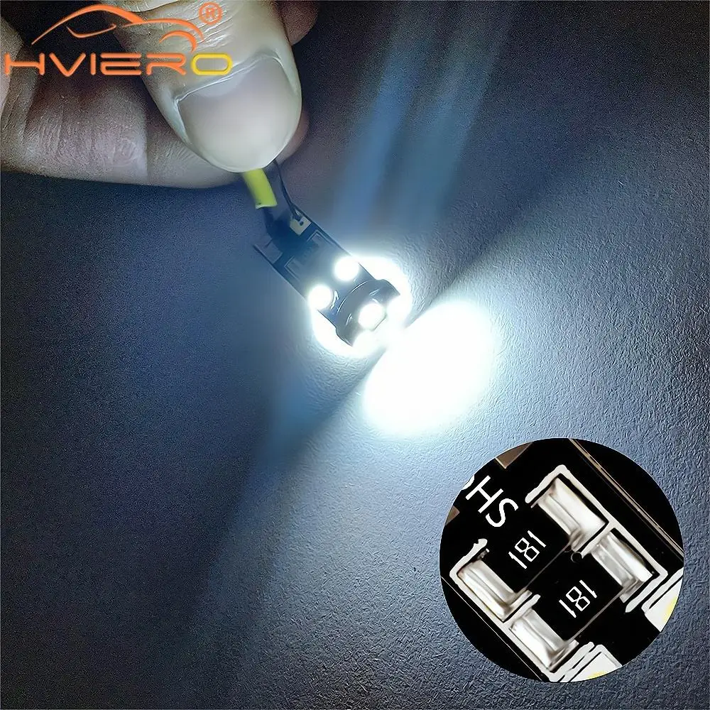 Canbus White T10 194 W5W Светодиодная Автомобильная Сигнальная Лампа Безоблоксная Для