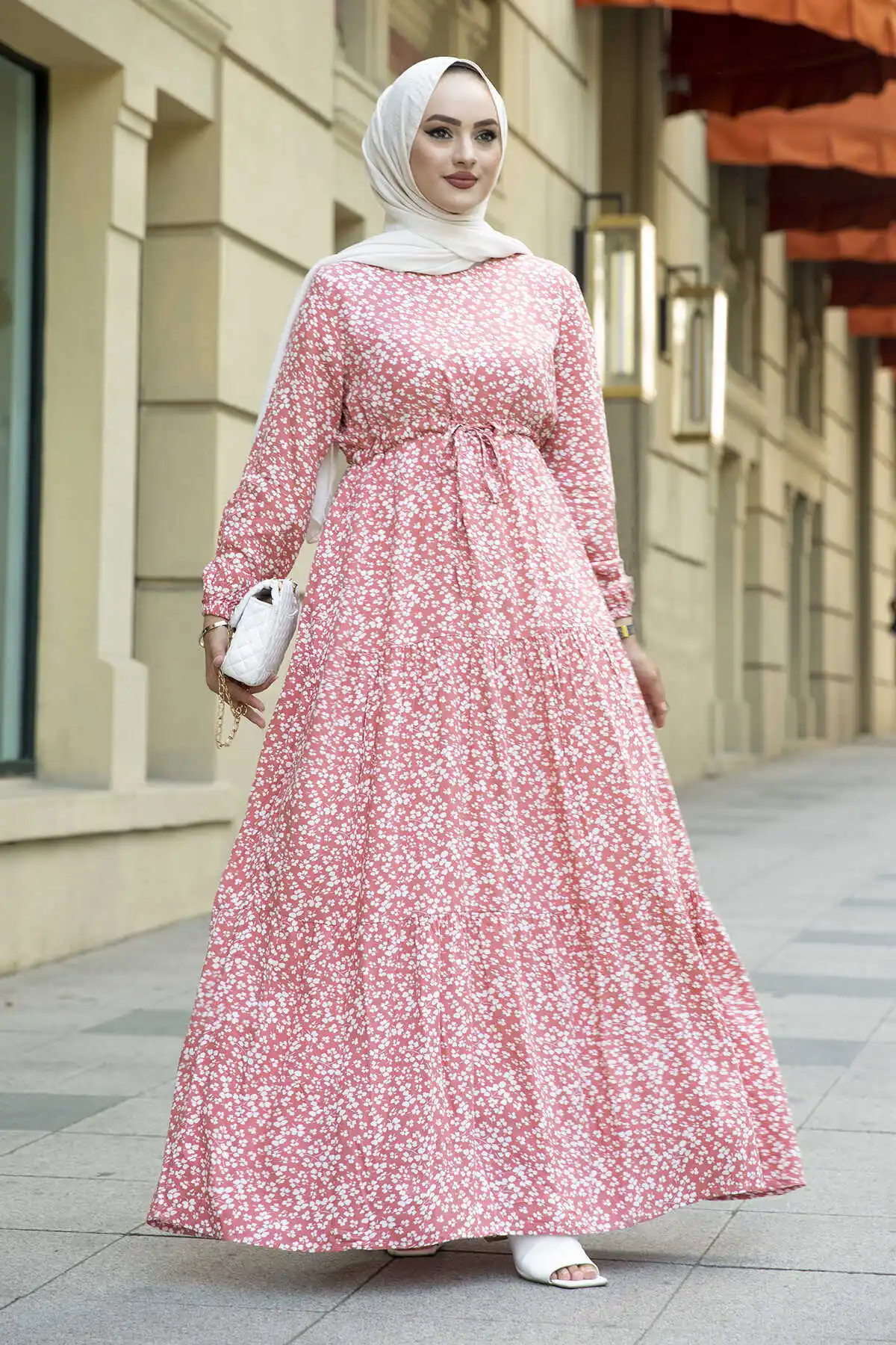 Платье женские платья 2021 кафтан абайя длинные мусульманские Вечерние Хиджаб