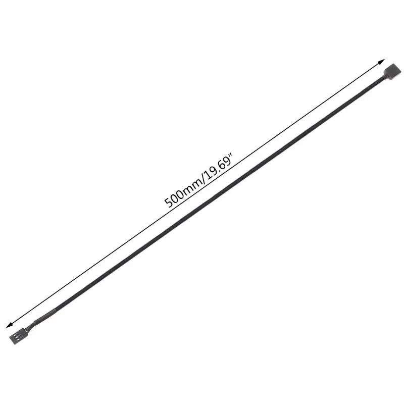 

Сменный 3-контактный RGB VDG коннектор для кабеля 5 в с 3-контактным разъемом, совместимый с материнской платой компьютера