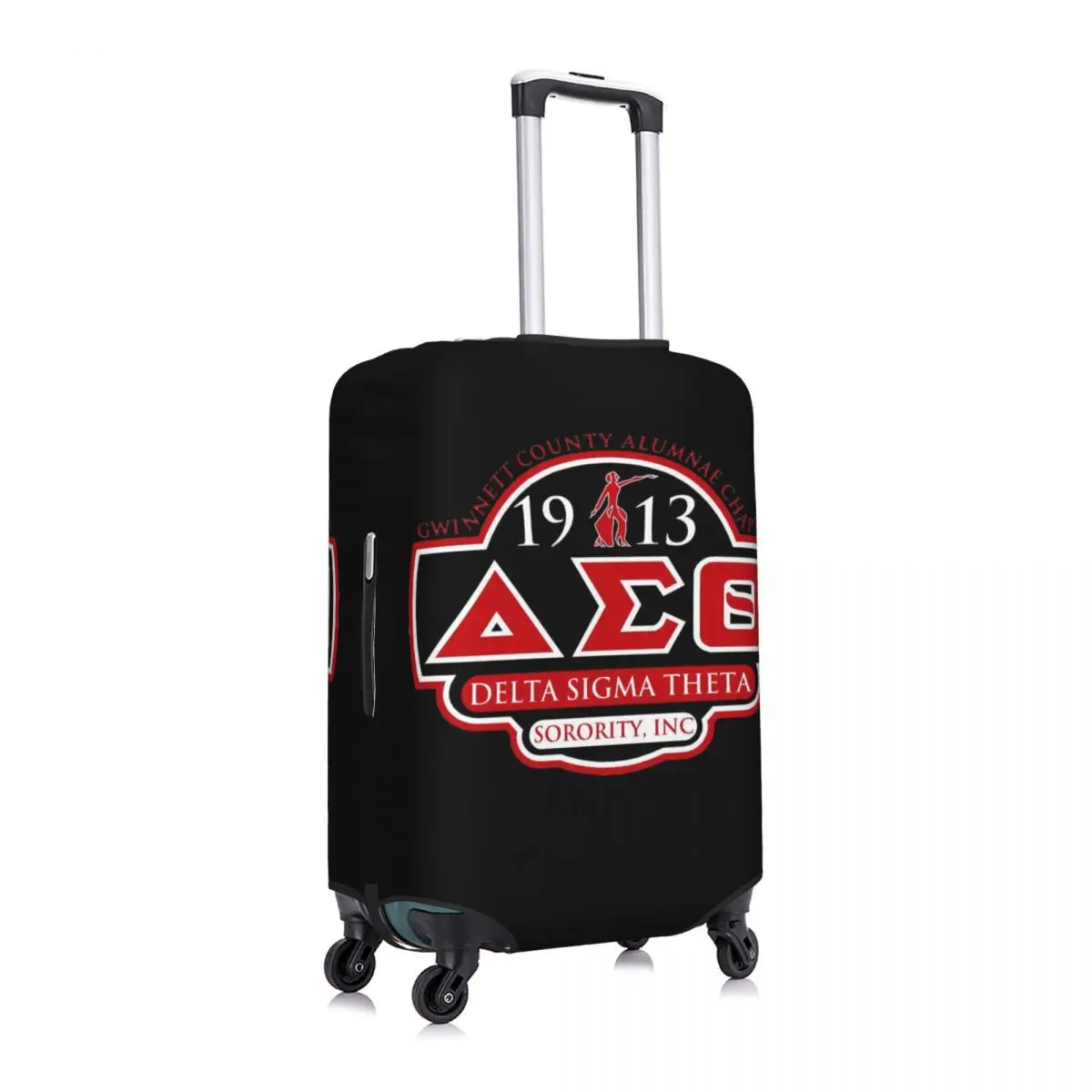 

Sorority Gifts Luggage Cover Spandex Suitcase Protector Fits 19-21 Inch