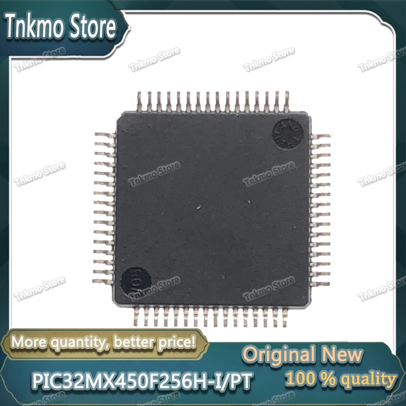 PIC32MX450F256H-I/PT PIC32MX450F256H-V/PT IC MCU 32BIT 256KB FLASH 64TQFP on - ПИК32МХ450Ф256Н-И/ПТ ПИК32МХ450Ф256Н-В/ПТ ИС МК, 32 бит, 256КБ ФЛЭШ, 64TQFP on.