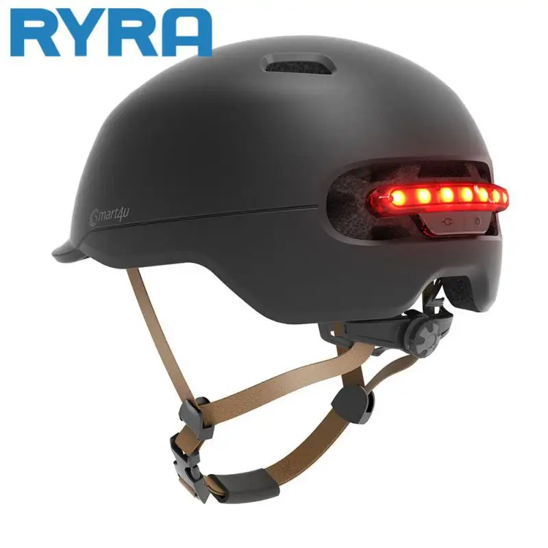 

Road Light Lovely Impact Resistance Ipx4 Waterproof Usb Charging Automatic Light-sensing Riding Equipment E-bike Helmet Led