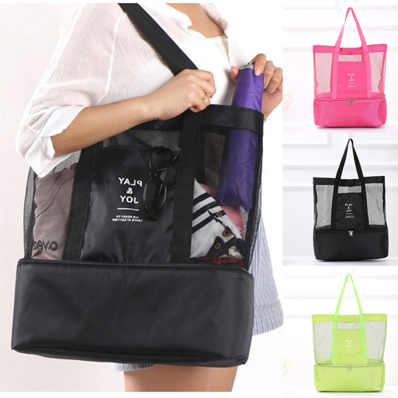 Новая термоизоляционная сумка ручная для обеда полезная на плечо