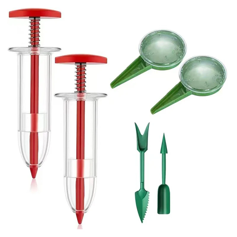 

Syringe Seeder Mini Seed Sowing Dispenser Garden Precision Seeding Fertilizing Planter Manual Sower Flower Bed Gardening Tool