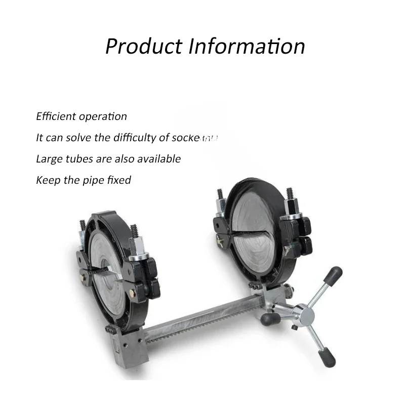 Тип гнезда для сварки горячим расплавом 63-160 мм PE PPR Рама аппарата стыковой