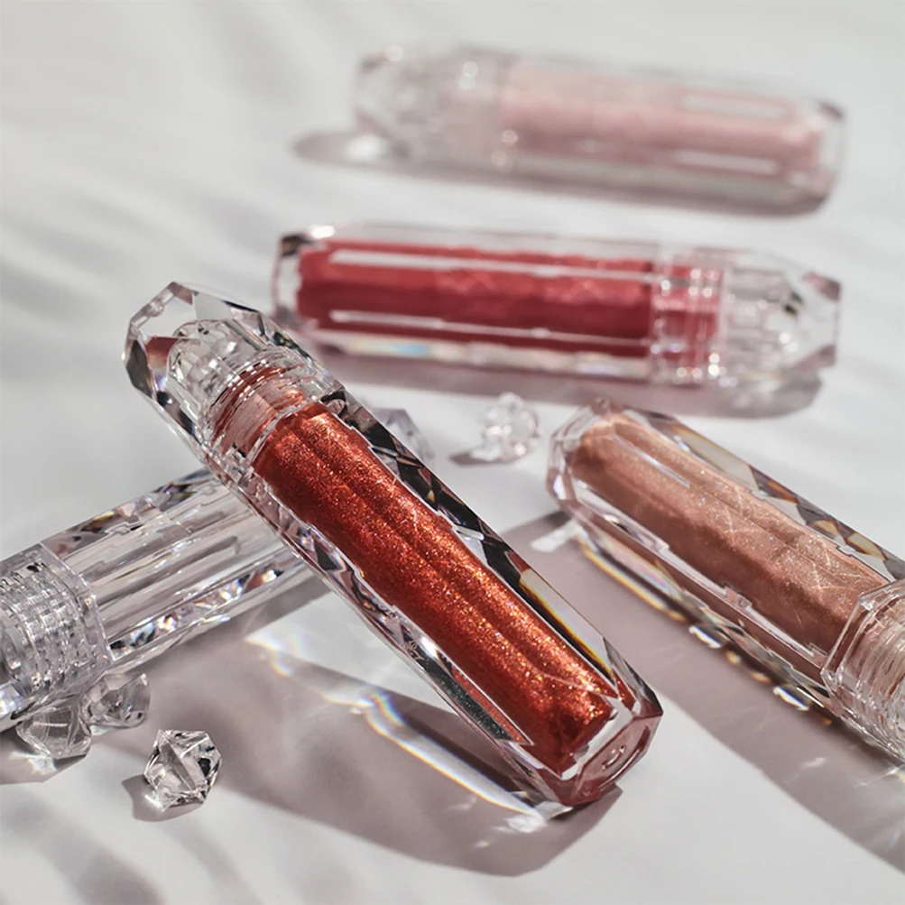 

Блестящие жидкие тени для век 6 цветов, объемные водостойкие блестящие тени для век, лежащие тени для век, шелкография, косметика, частная то...