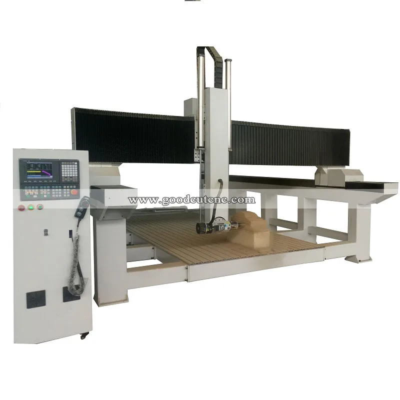 

4 axis atc cnc router machine with rotate spindle for 3d wood carving