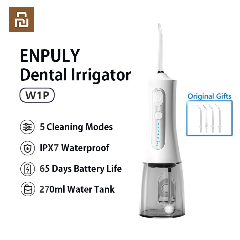 Ирригатор полости рта Youpin ENPULY IPX7, 270 мл