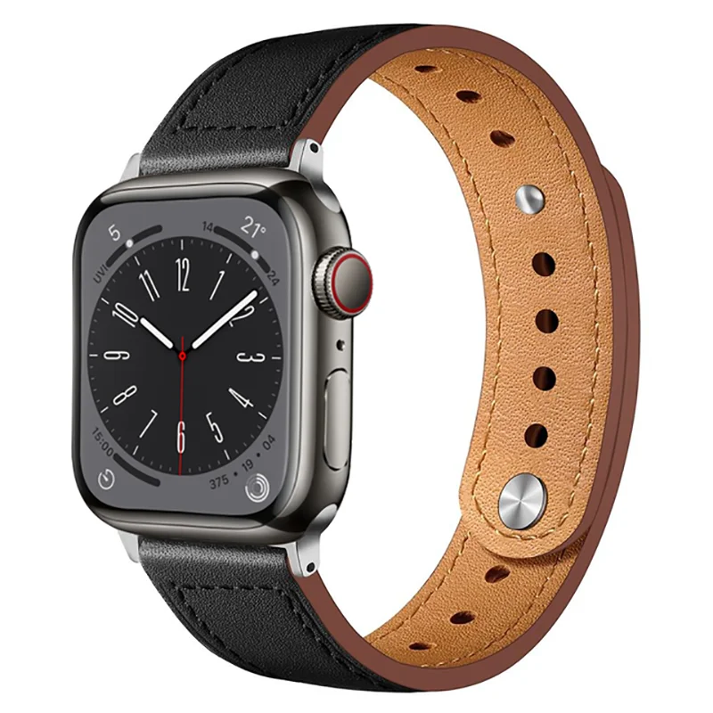 

Ремешок из натуральной кожи для Apple watch band 44 мм 40 мм 45 мм 41 мм 42 мм 49 мм 45 41 мм, браслет correa для iwatch series 7 se 6 3 8 Ultra