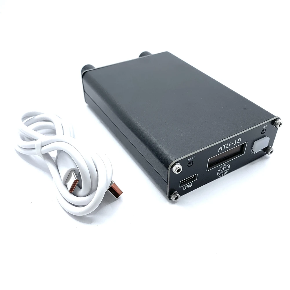 

ATU15 1.8 - 30MHz QRP Radio Automatic Antenna Tuner By N7ddc 1.4 Version With LED Light Indicator 5V DC Type-c Cable Singal Part