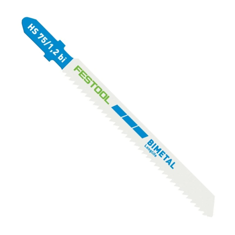 FESTOOL 204270 Полотно для лобзика МЕТАЛЛИЧЕСКАЯ СТАЛЬ/СТАЙЛИ БЕСПЛАТНАЯ СТАЛЬ HS 75/1 2 BI/5
