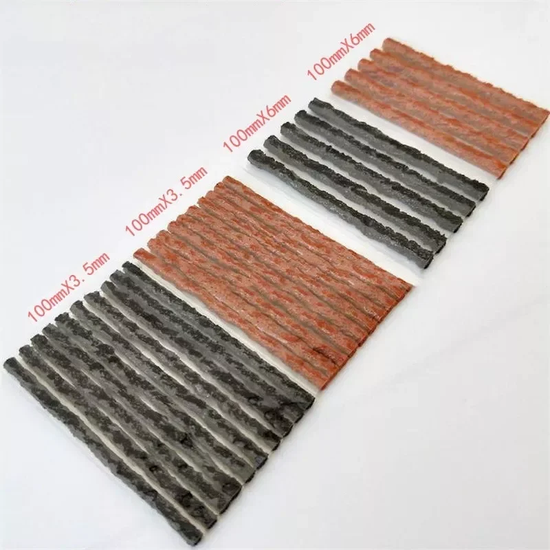 

10/5 Pcs Tire Repair Strips Tubeless Rubber Stiring Glue Seals for Car Motorcycle Bike Tyre Puncture Repairing Tools Accessories