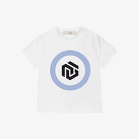 nigo childrens cotton logo print short sleeve t shirt nigo34719