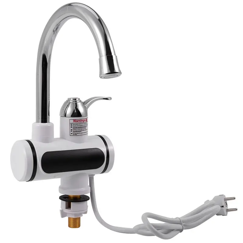 

New Kitchen Tankless Water Heater 220V 3000W Instant Electric Faucet Hot Water Electric Fast Heater Tap With Temperature Display